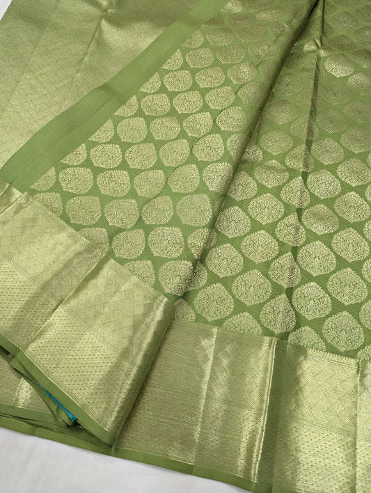 Pure Kanchipuram Silk Saree | 1G Zari | Silk Mark Certified