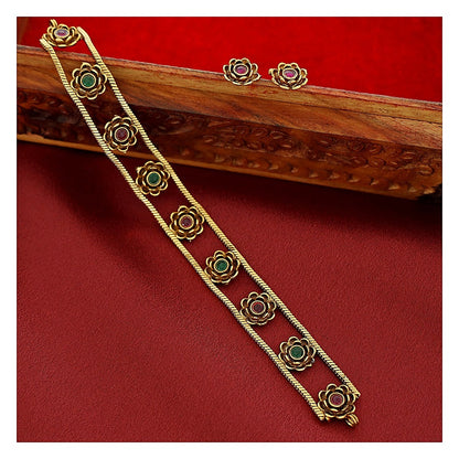 floral-choker-set-antique-gold-tone-with-red-and-green-stone-detail-image-4-04.jpg