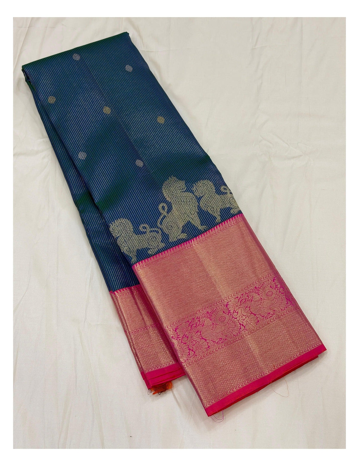 Handwoven Kanchipuram Silk Saree