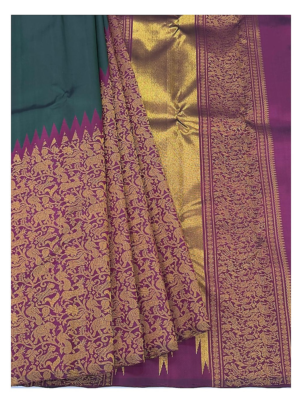 Handwoven Kanchipuram Silk Saree