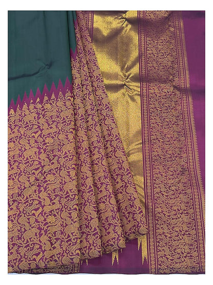 Handwoven Kanchipuram Silk Saree