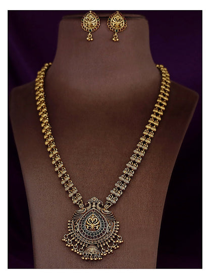 long-haram-necklace-set-antique-gold-tone-with-red-and-green-stone-detail-image-3-03.jpg
