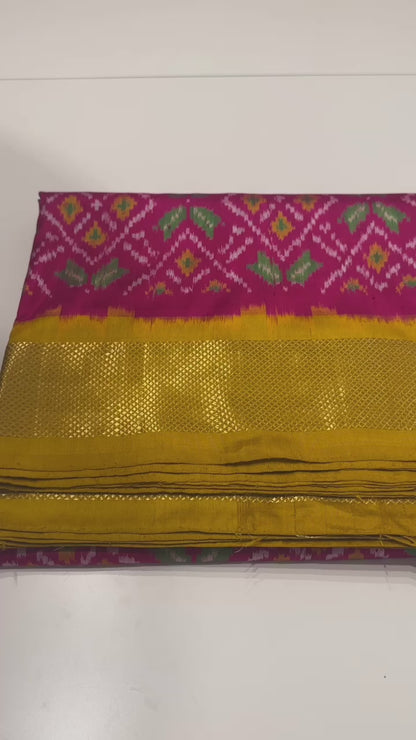 Handloom Pure Pochampally Soft Silk Saree