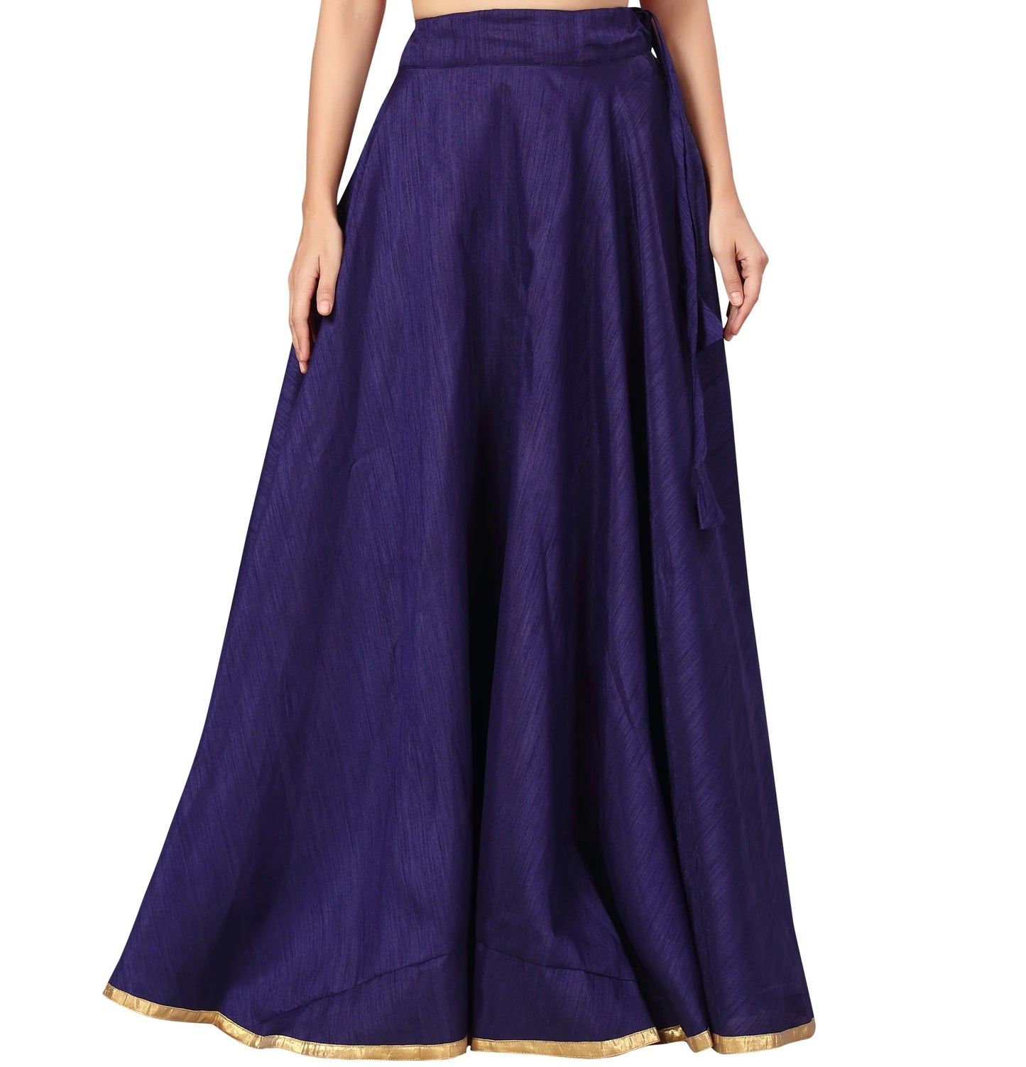 Deep Royal Blue Skirt - 43" Length