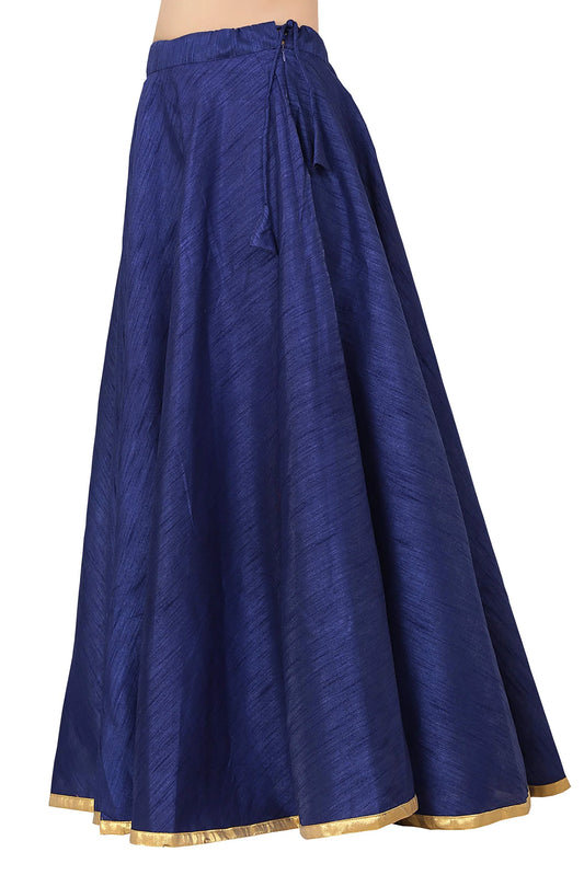 Deep Royal Blue Skirt - 43" Length